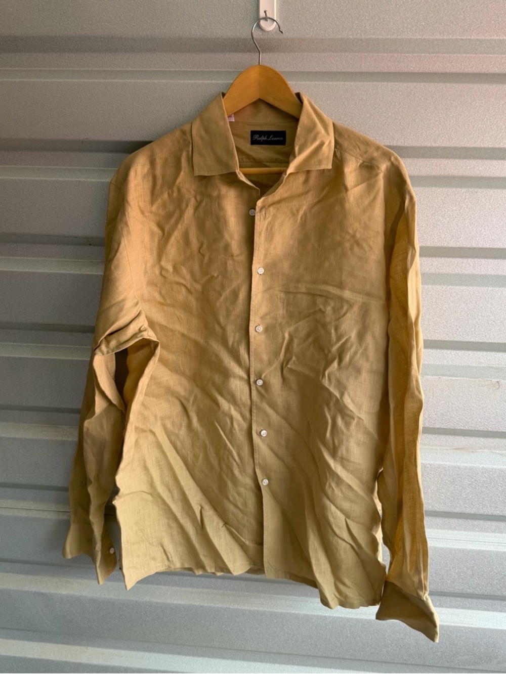 Ralph Lauren Italian linen button up